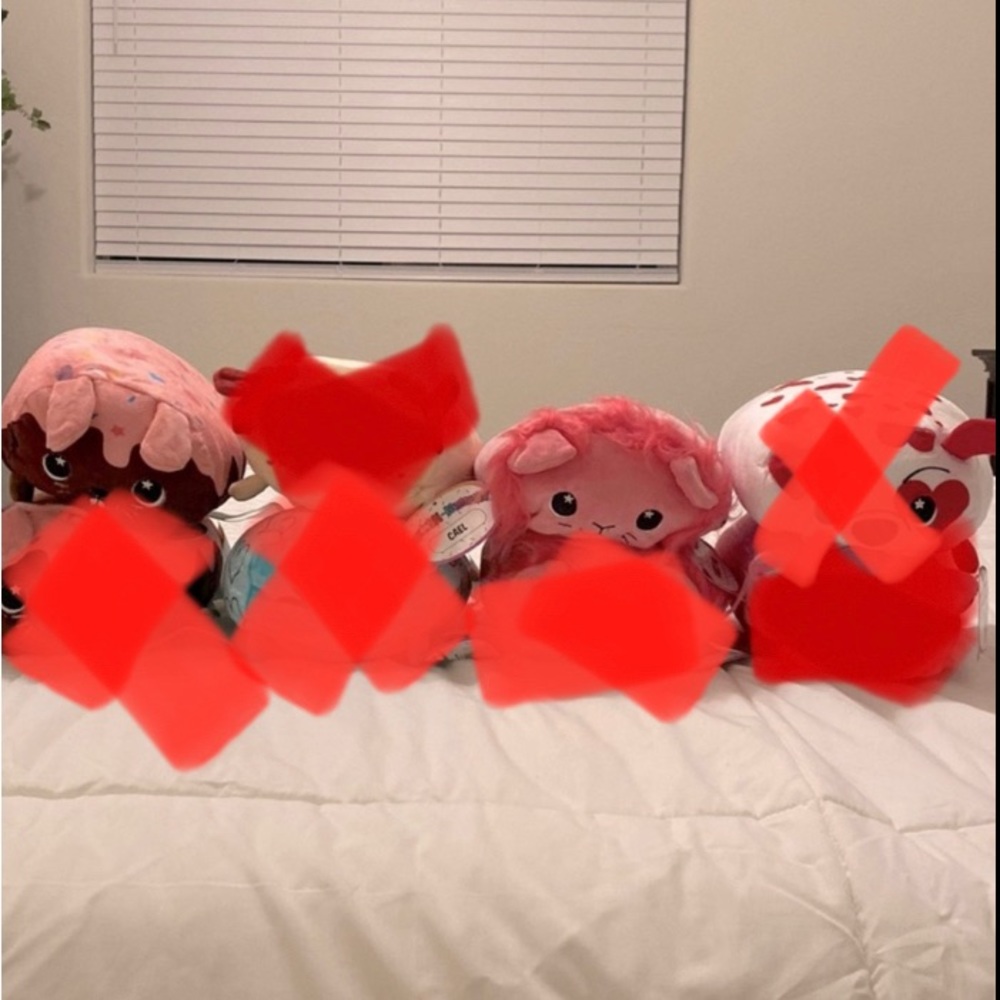 Moosh- moosh plushies super soft and cute 2 for $6